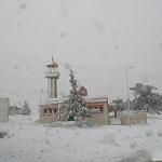 Snow hits Gharian