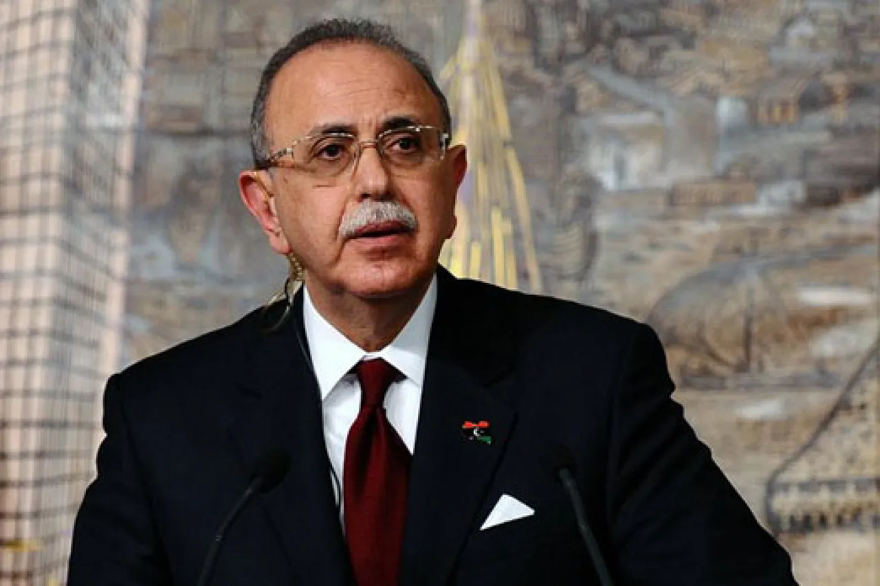 Former Libyan Prime Minister Al-Kib died in the USA today (Photo: Libya Herald archives from Libyan TV).