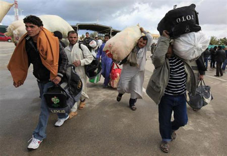 Egyptians without work permits sent home