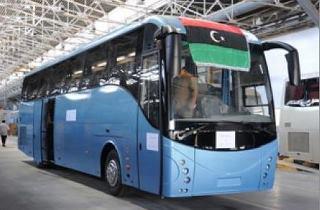 First post Revolution passenger bus rolled-out by the Libyan Truck and Bus Company