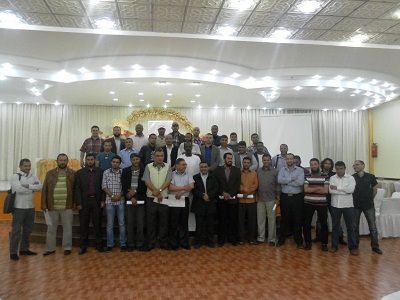 Former revolutionaries in Kosovo for training