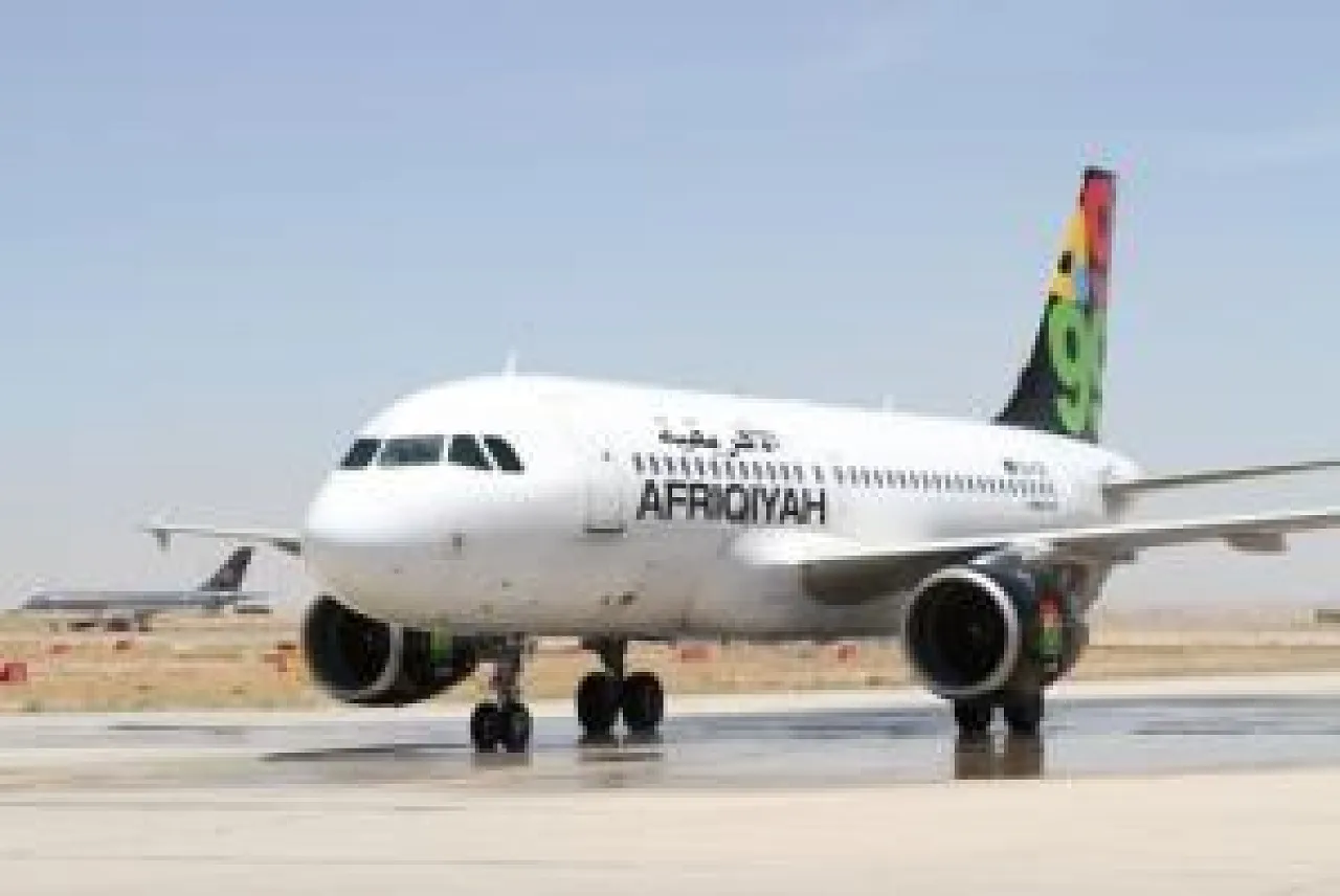 Afriqiyah, one of seven named Libyan carriers banned from EU skies
