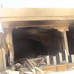 Benghazi checkpoint destroyed in revenge attack.