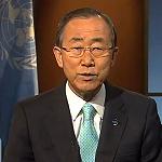 UN's Ban Ki-Moon sends message to Libya
