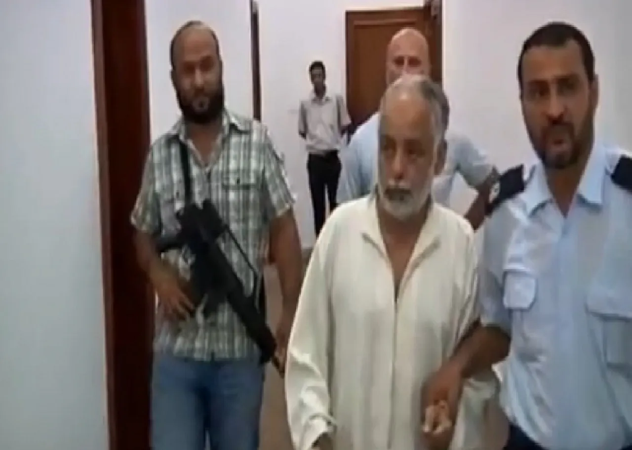 Mahmoudi when first in Libyan custody