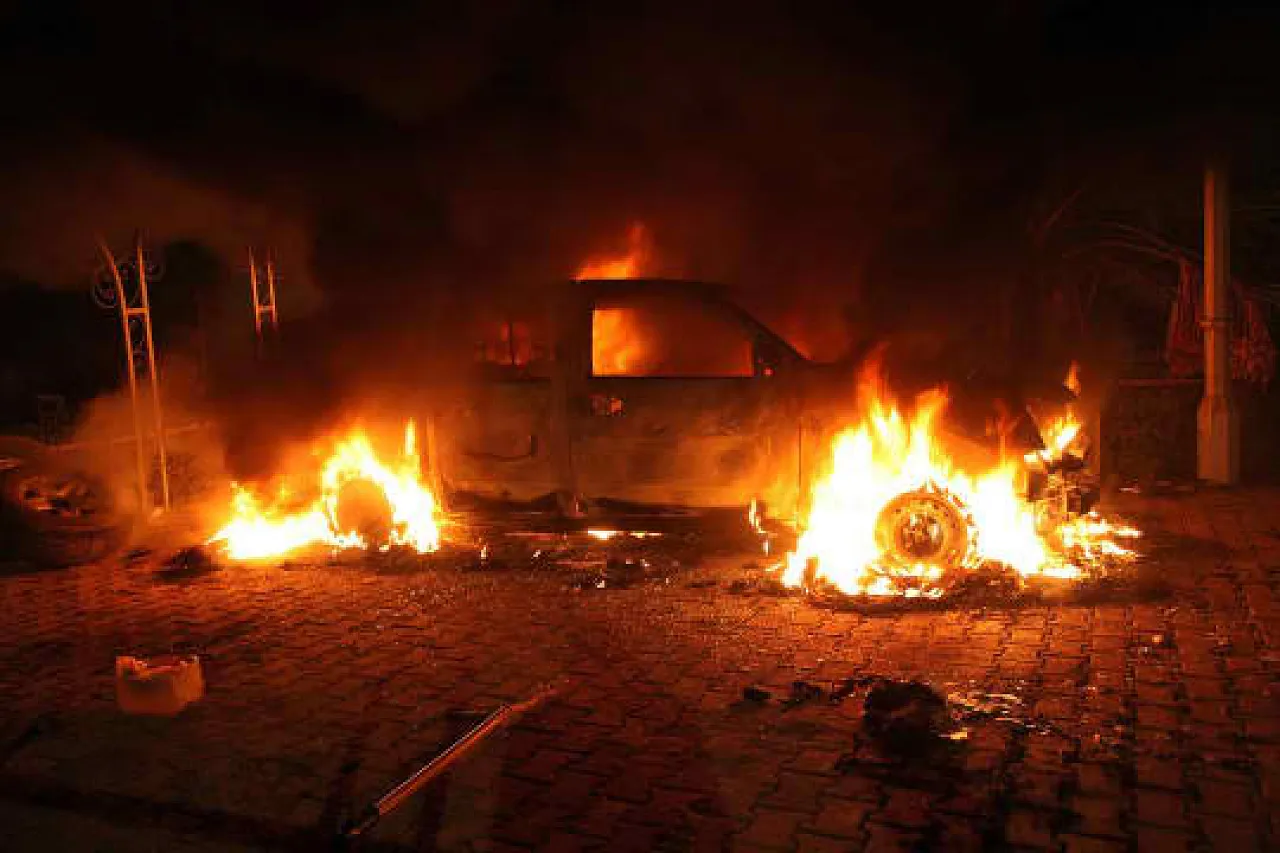 Ansar Al-Sharia are said to be behind the attack on the US Consulate on Tuesday that killed the American ambassador and three of his staff.