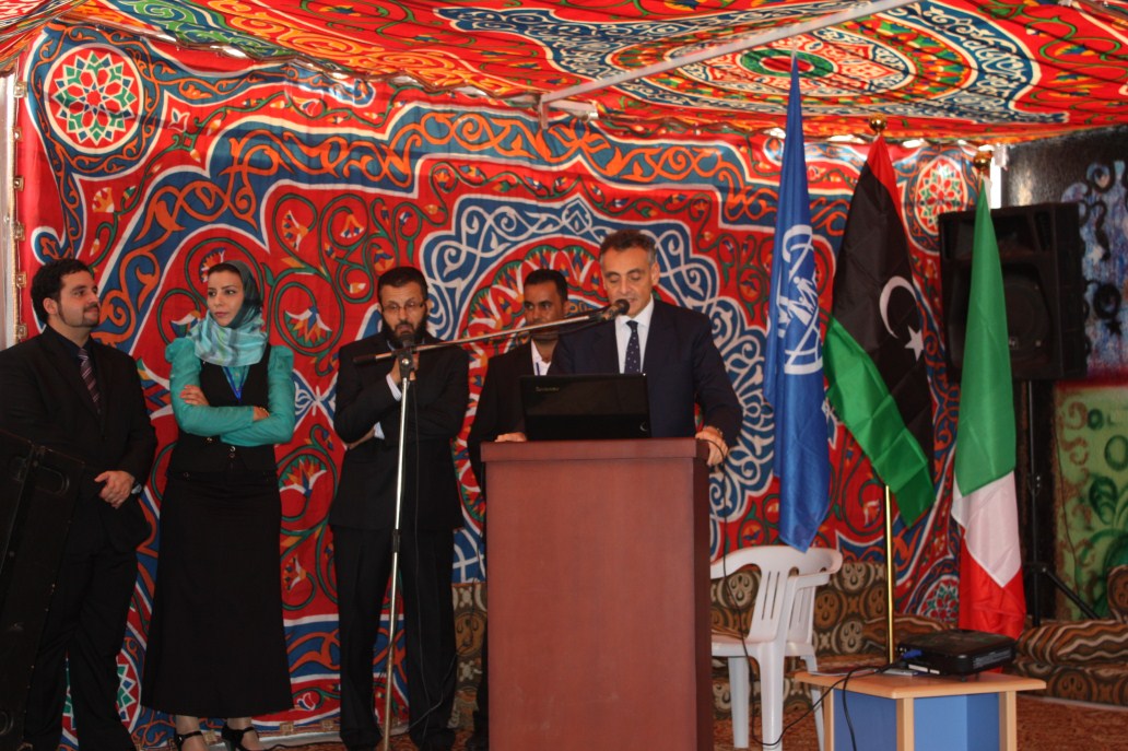 Italian ambassador opens social centre in Bu Sleem