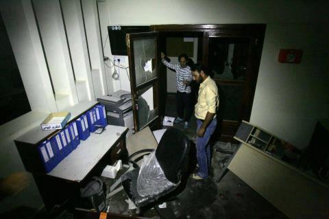 Libya Al-Hurra TV station in Benghazi attacked