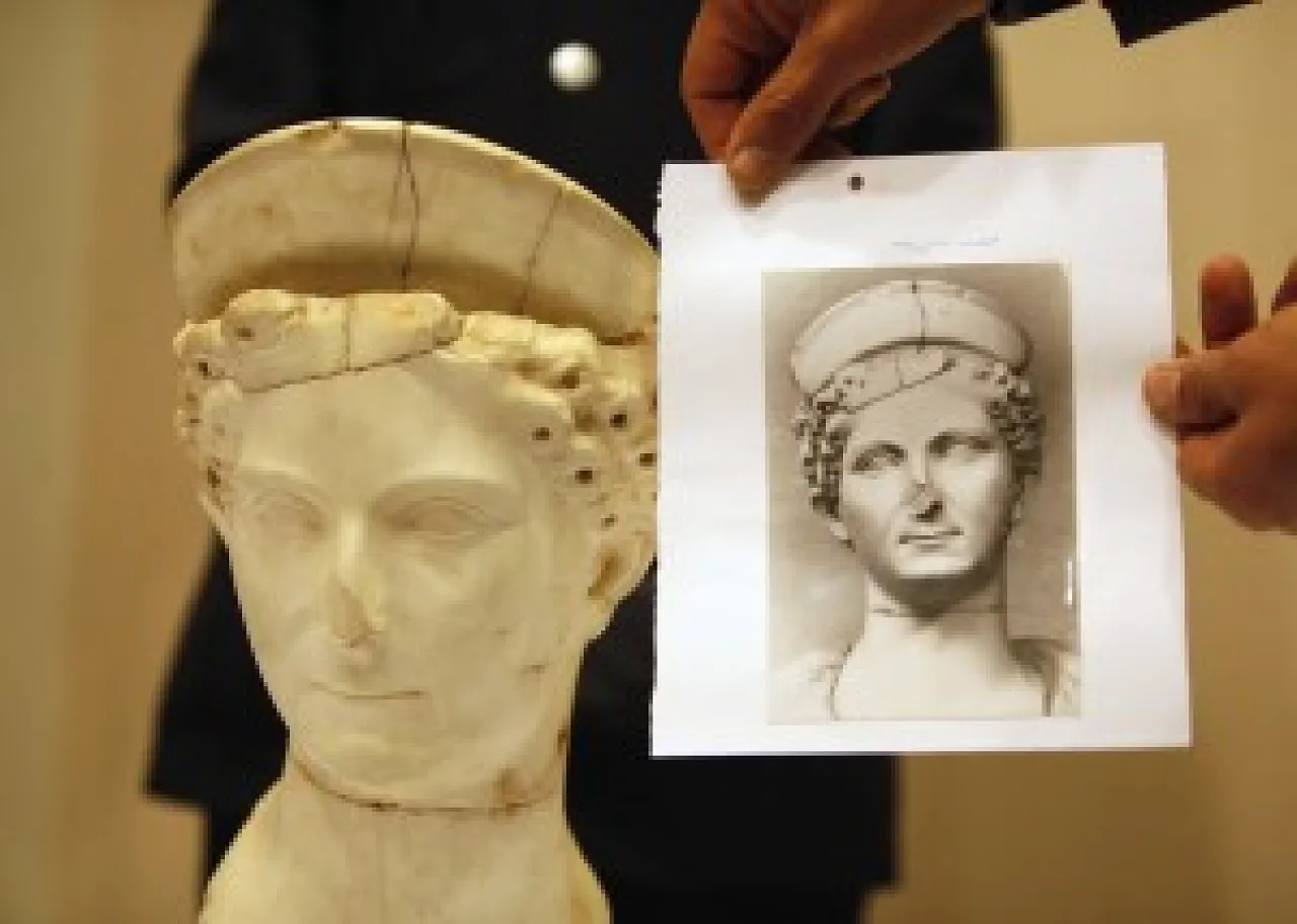 One Libyan artefact that did escape the auctioneer's scrutiny, Flavia Domitilla. Photo: thehistoryblog.com