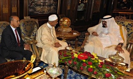 Magarief in talks with Saudi King Abdullah