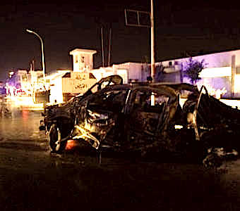 Cars bombed in Benghazi