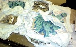 Large cache of drugs seized by Libyan Navy