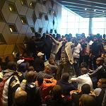 Demonstrators call for chief of staff to be sacked