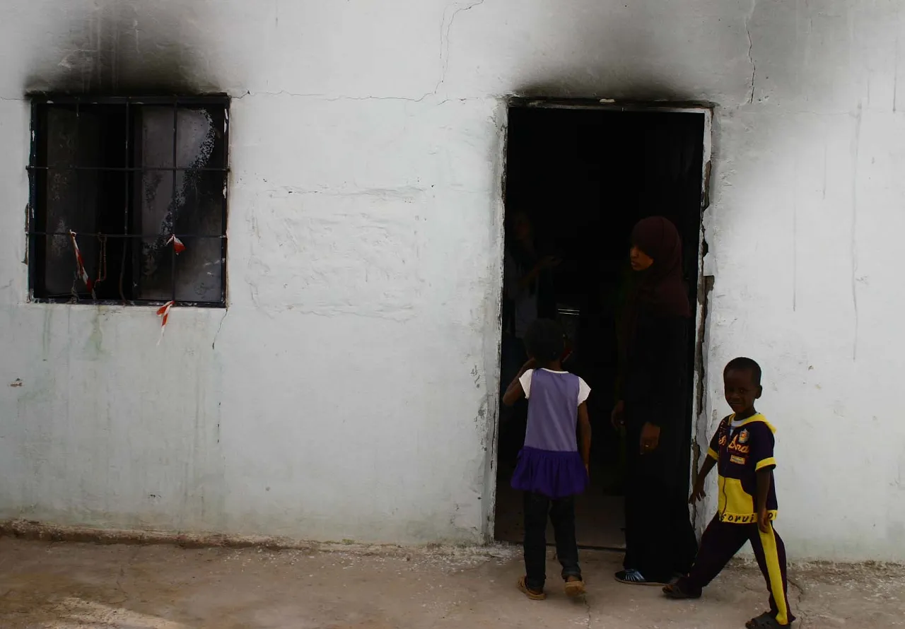 Kufra house after attack A Tebu house in Kufra after an attack