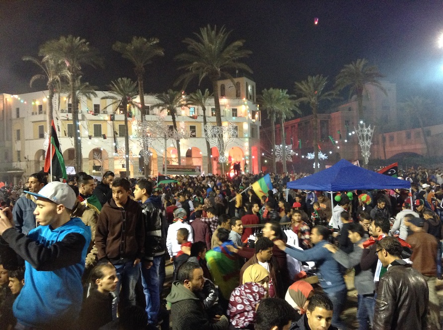 Tripoli celebrates Free Libya