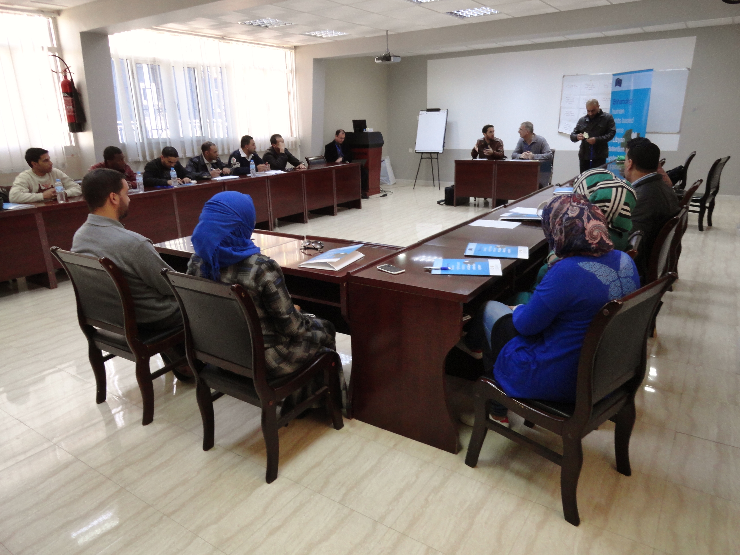 Benghazi workshop of Human Rights for prisoners