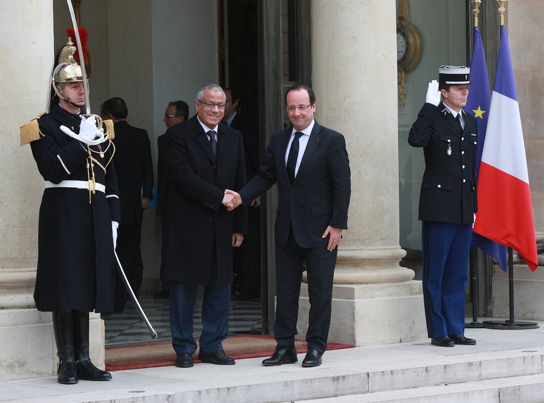 Zeidan discusses security support with French President Hollande