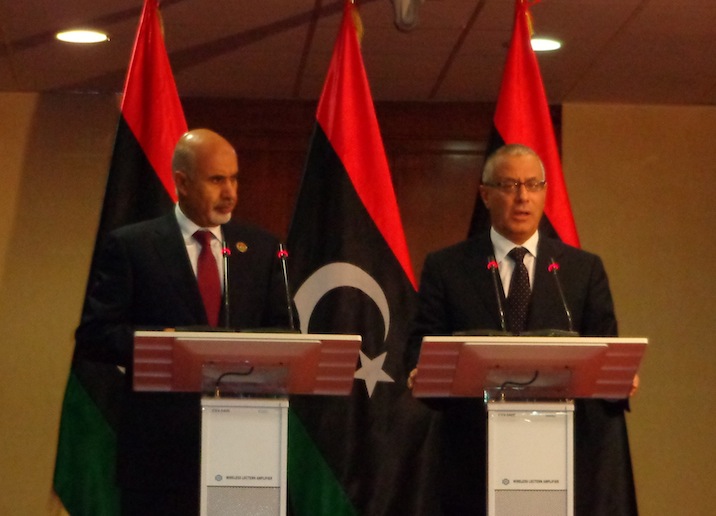 Congress forced to move; Margarief and Zeidan condemn occupiers' behaviour