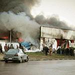 Misrata’s hypermarket burned down