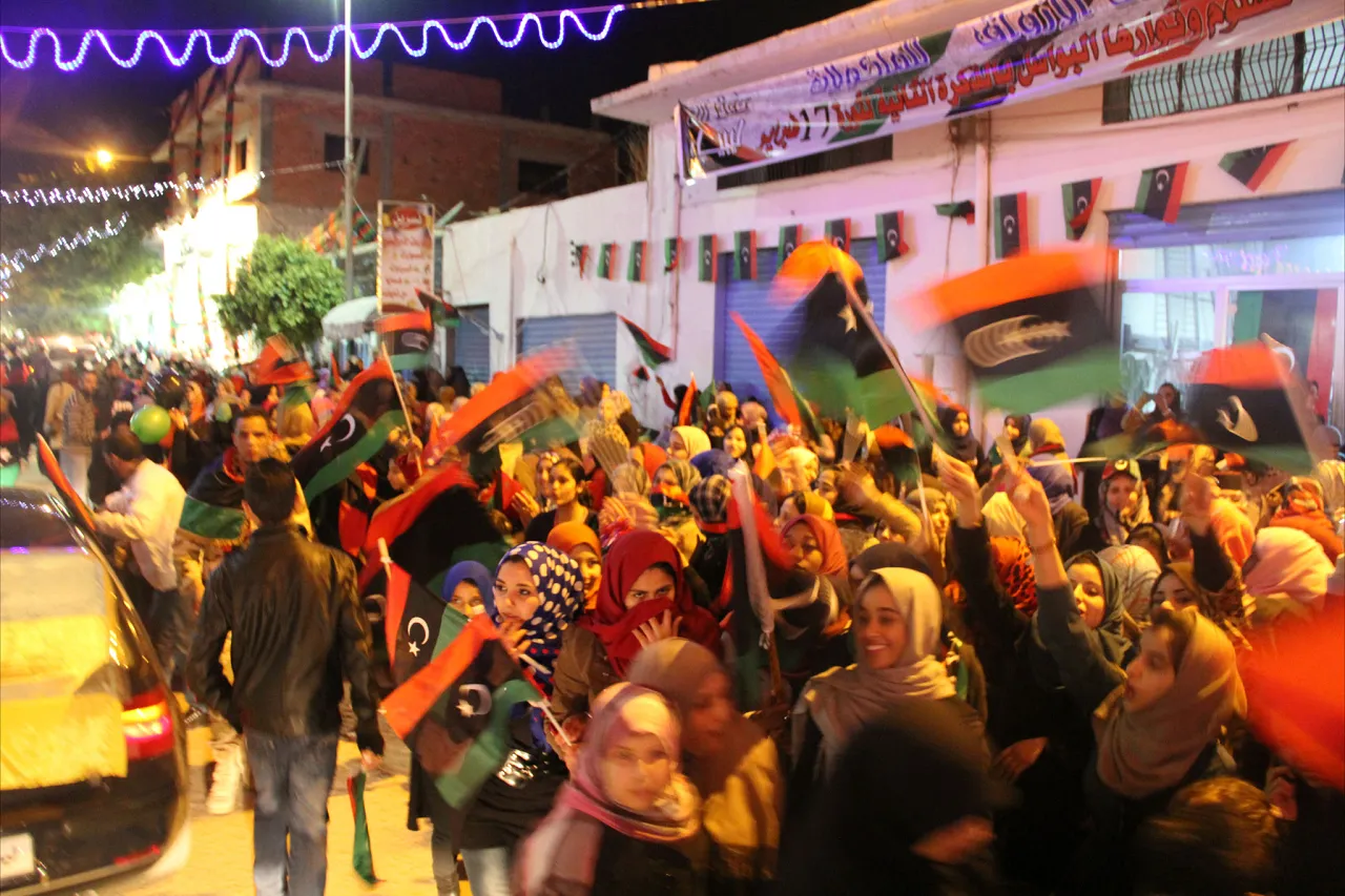 Nadia Elahmar-Fashloum8560-180213 Women and families were in the heart of the celebrations in Fashloum (Photo: Nadia Elahmar).