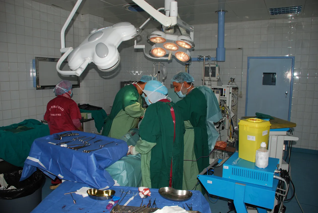 The cabinet approved LD 250 million for medical needs yesterday (Photo: Libya Herald).