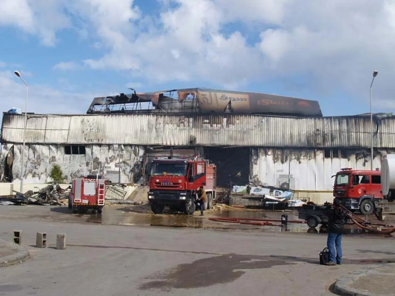 Fire Misrata