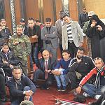 Damaged GNC building vacated by squatting amputees – finally