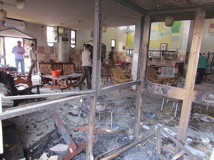 Sebha restaurant attack sparks angry protest