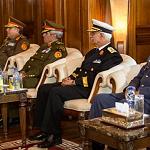 Egyptian Chief of Staff arrives for talks