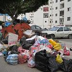 Tripoli garbage piles up as heat rises