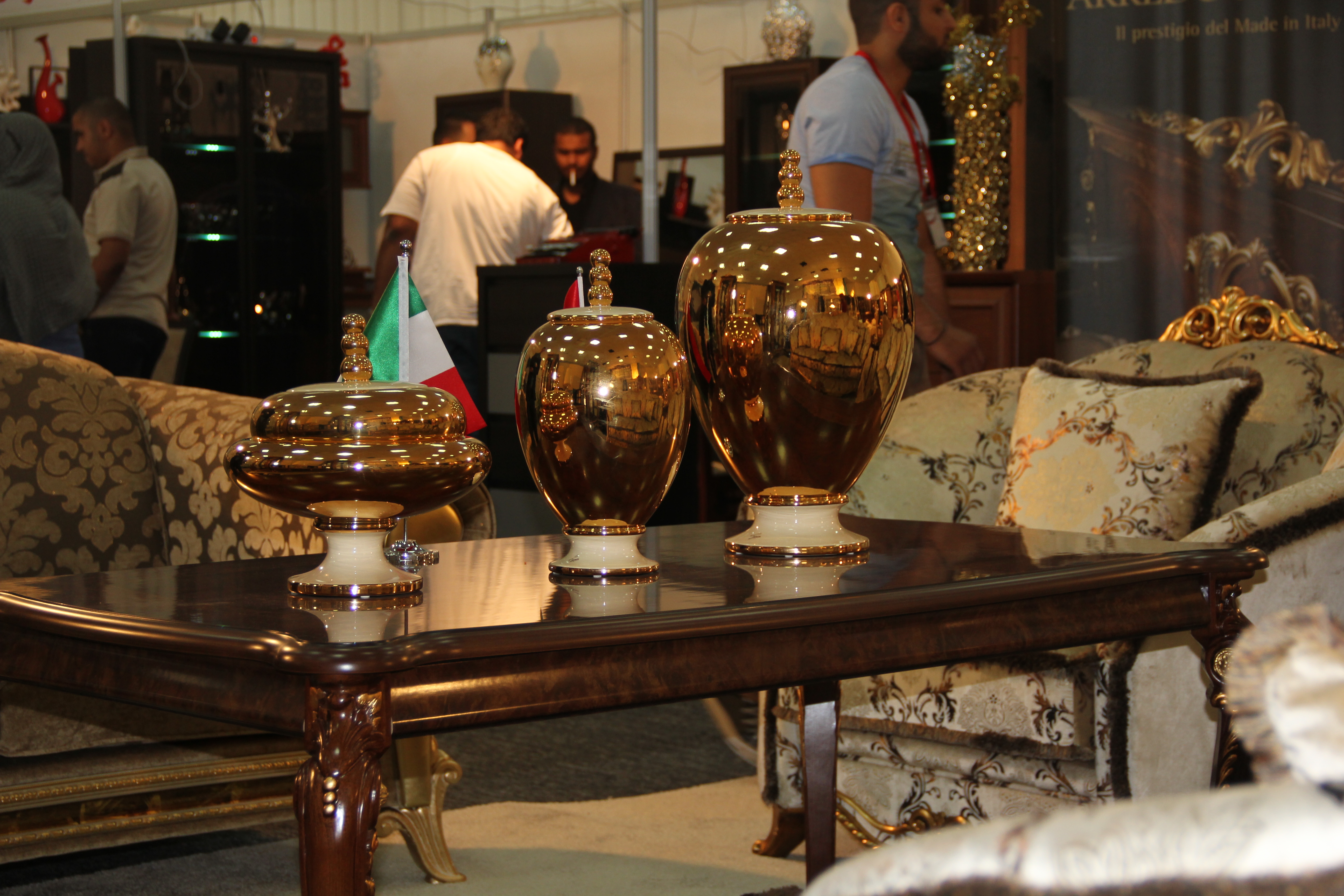 Tripoli's international furniture exhibition