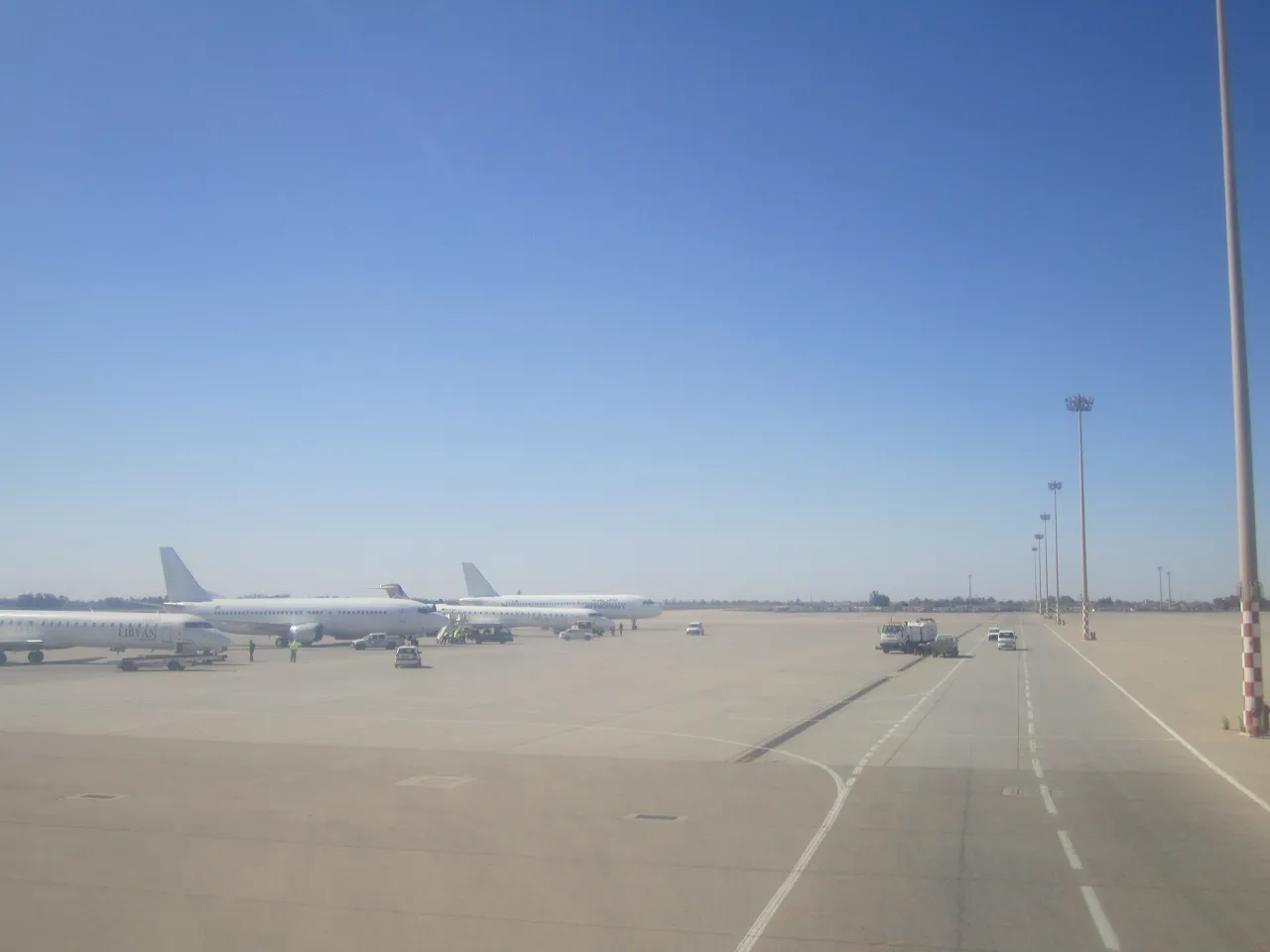 Libyan Airlines could soon be be taking off in their own aircraft for Europe (Photo: Tom Westcott)