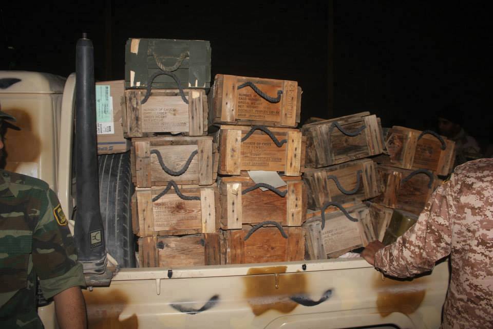 Major arms cache seized in Benghazi