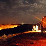 Forest fire rages through Jebel Nafusa nature reserve