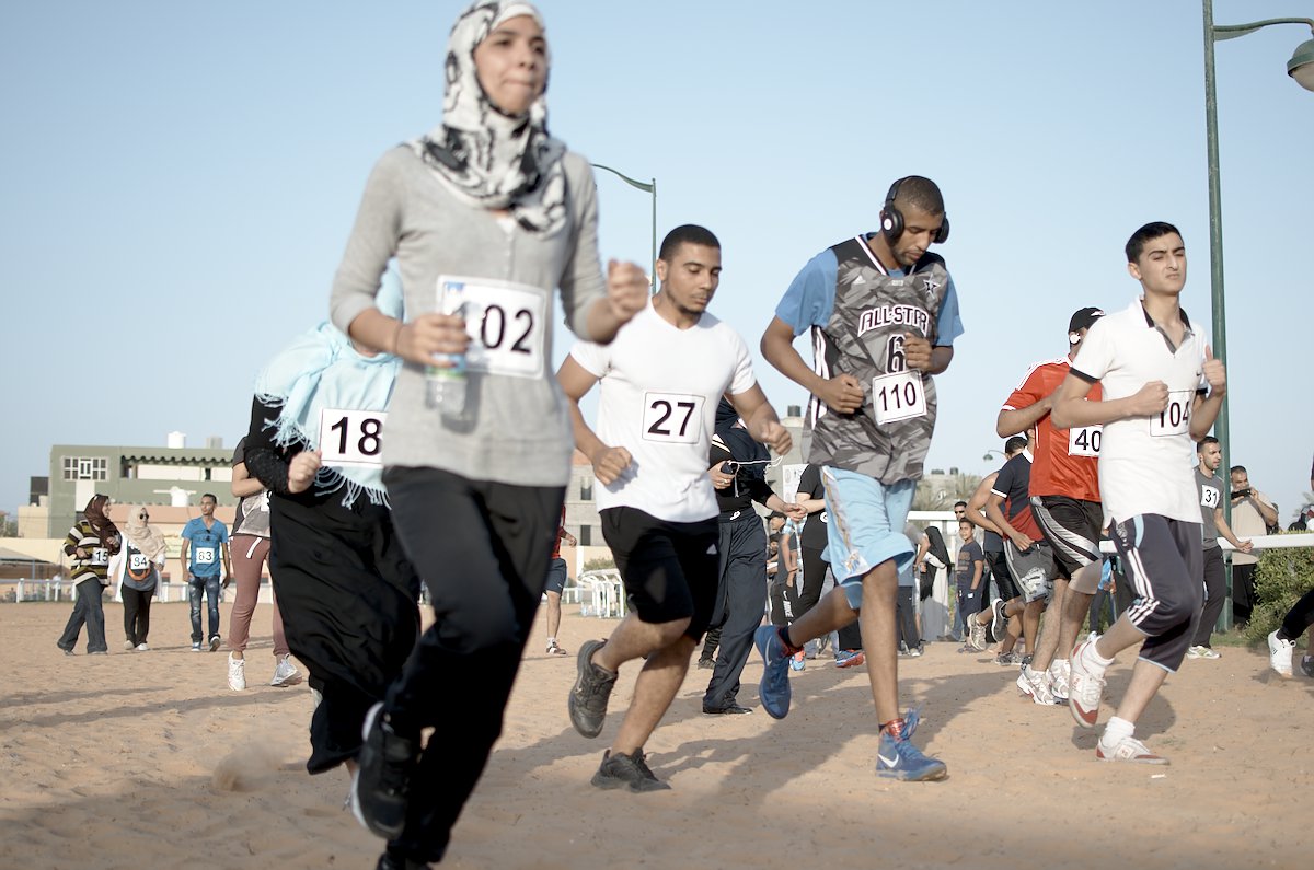 Running against harassment