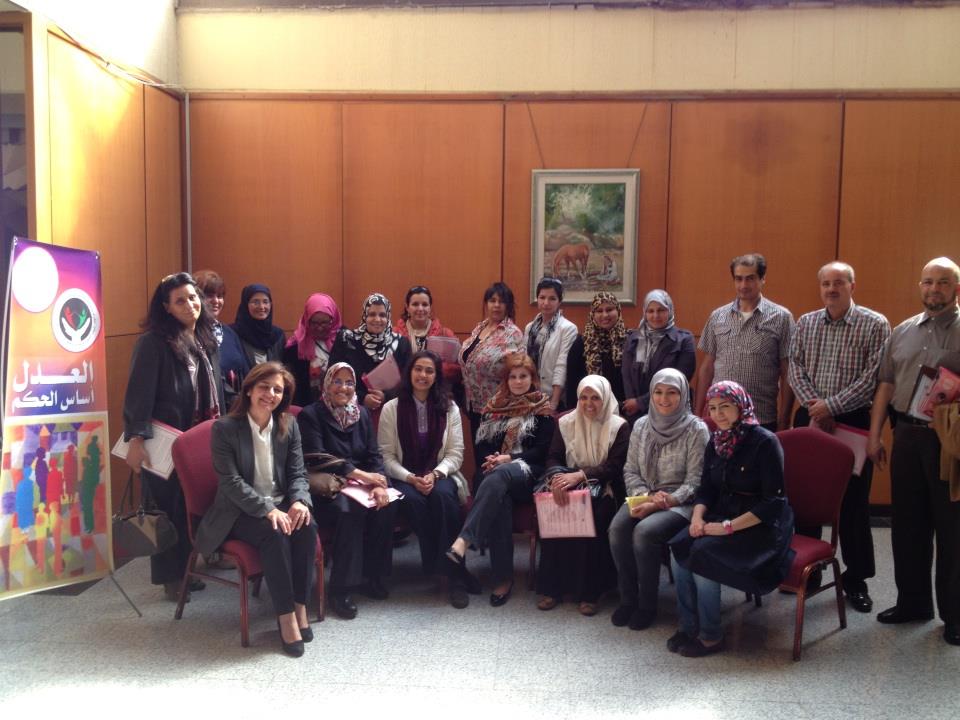 Some of those at the pressure group workshop over the use of Law 24