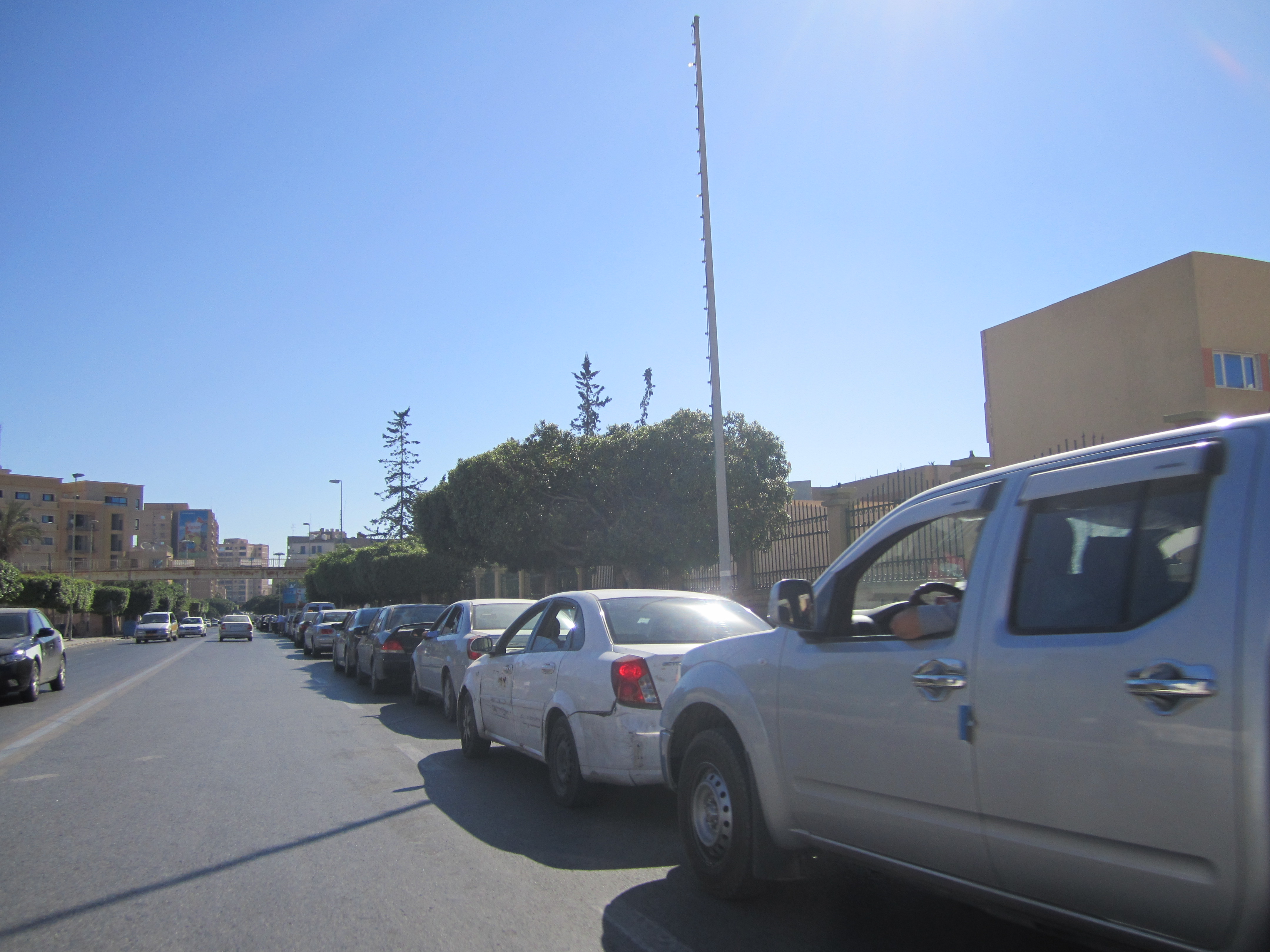 Tripoli protests spark petrol panic-buying