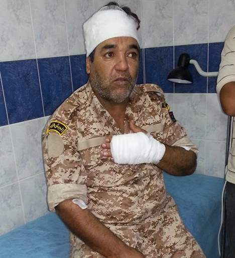Guji Guji after treatment for his wounds