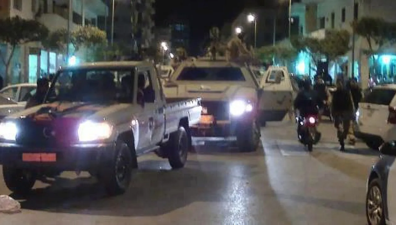 JF patrol in Tripoli A Joint Force patrol in Tripoli earlier this year
