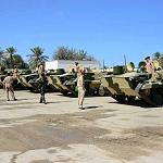 Russians deliver armoured fighting vehicles