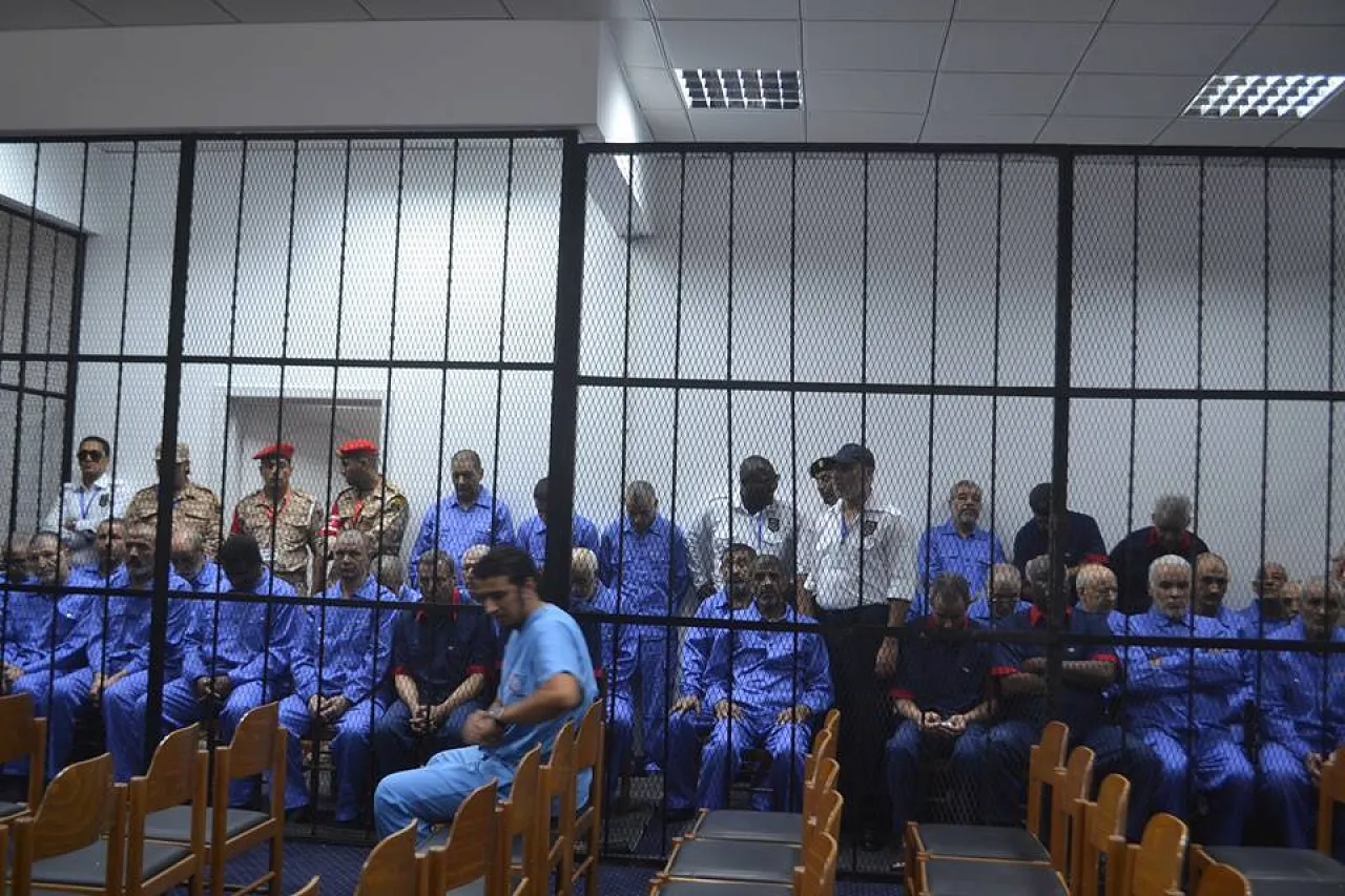 Defendants in the trial include 