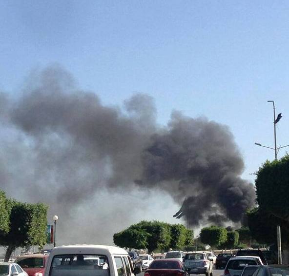 Fire breaks out near Ministry of Foreign Affairs