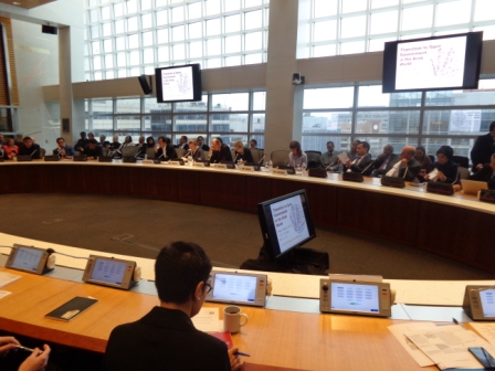 Libya Herald took part in the World Bank workshop held in Washington DC as part of their Annual 2013 Meetings (Photo: Sami Zaptia).