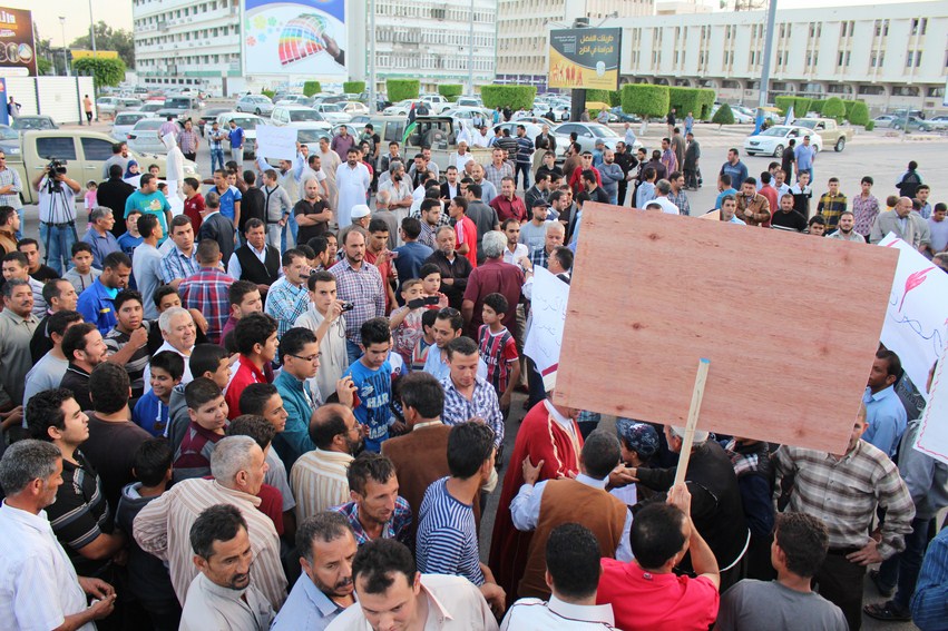 Misratans at Gharghour had "no-demonstration-deal" with locals - "planned to evacuate soon"