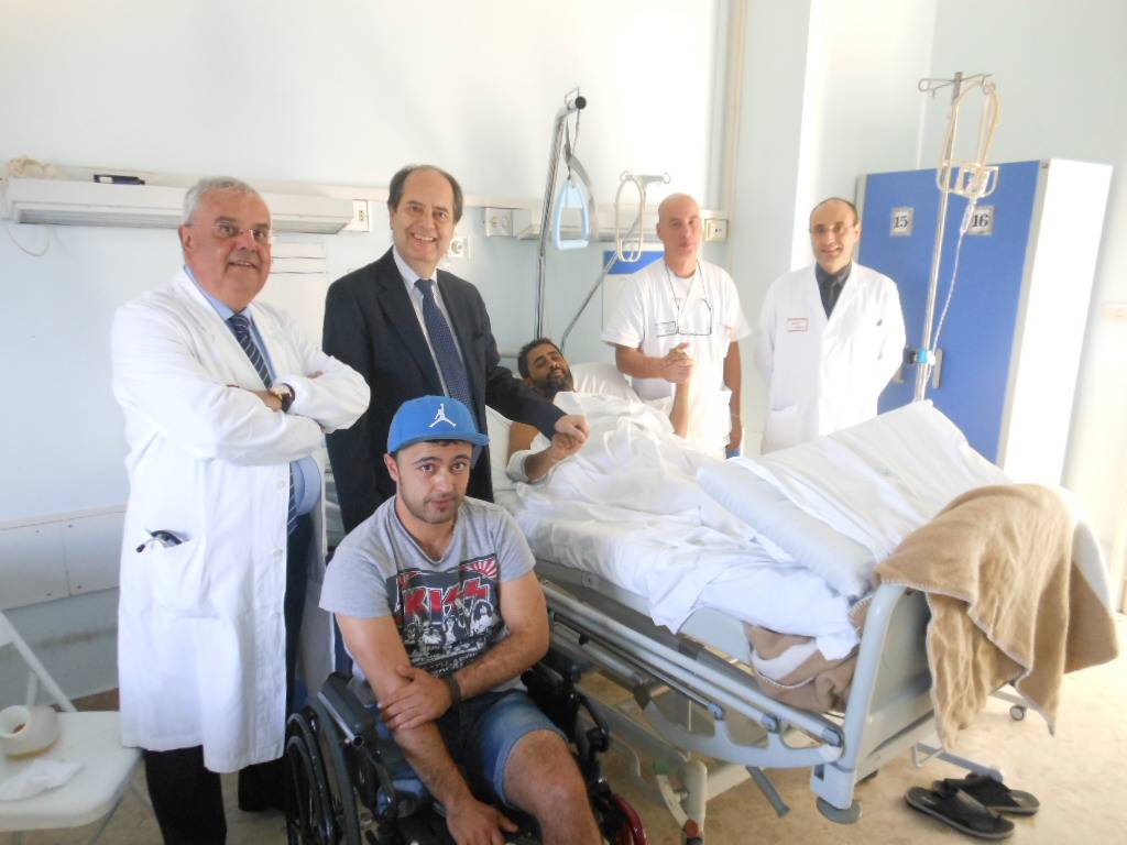 Gharghour injured in Italy for treatment