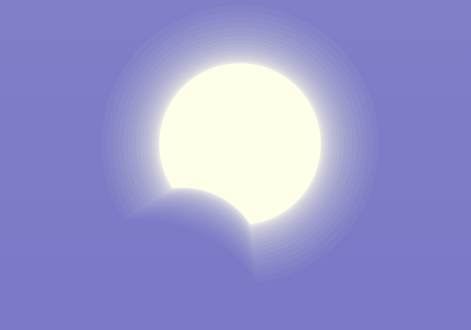 Partial eclipse of the sun tomorrow afternoon
