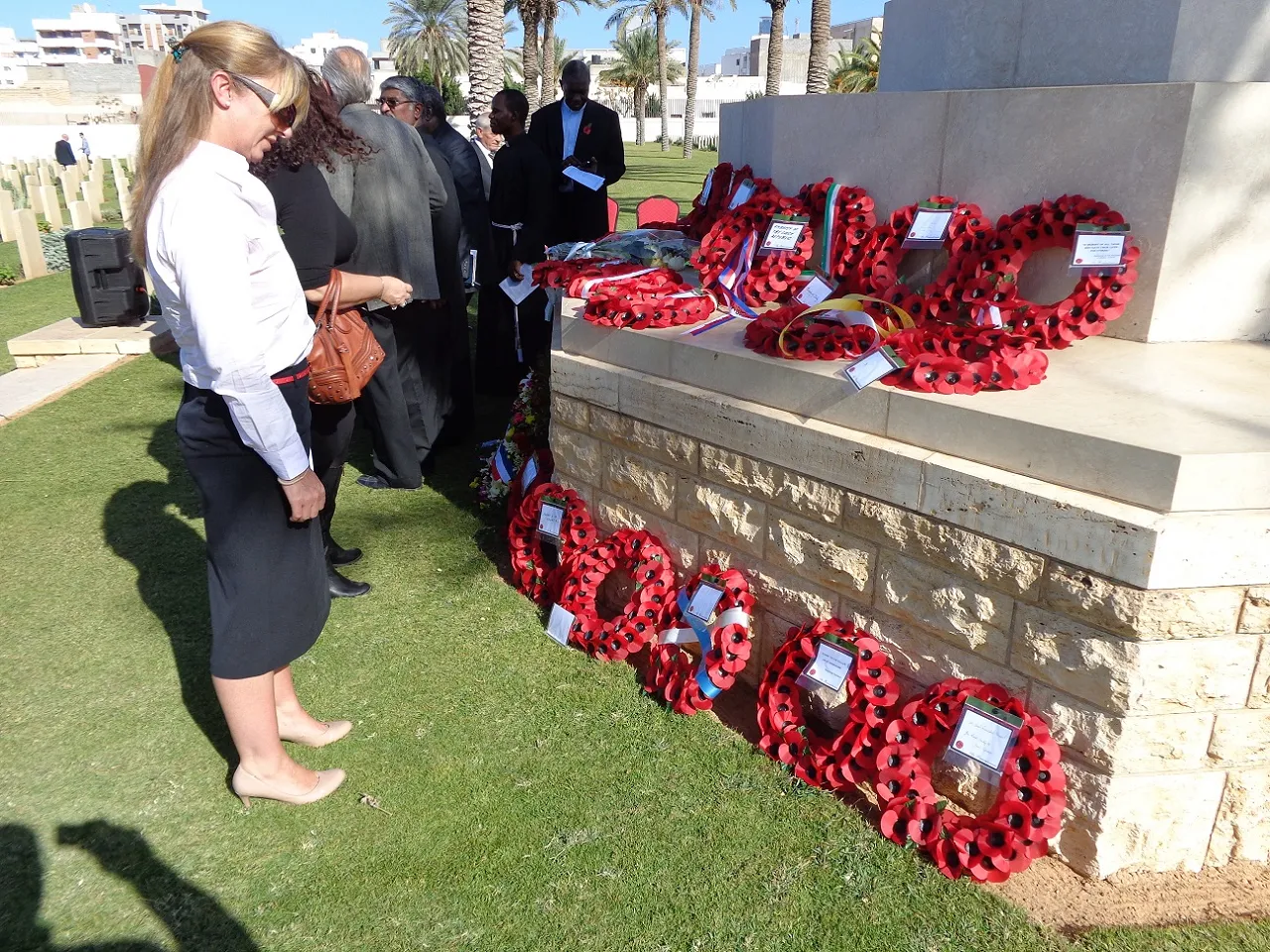 The red poppy has become the symbol of Remembrance or Poppy Day (Photo: Sami Zaptia).