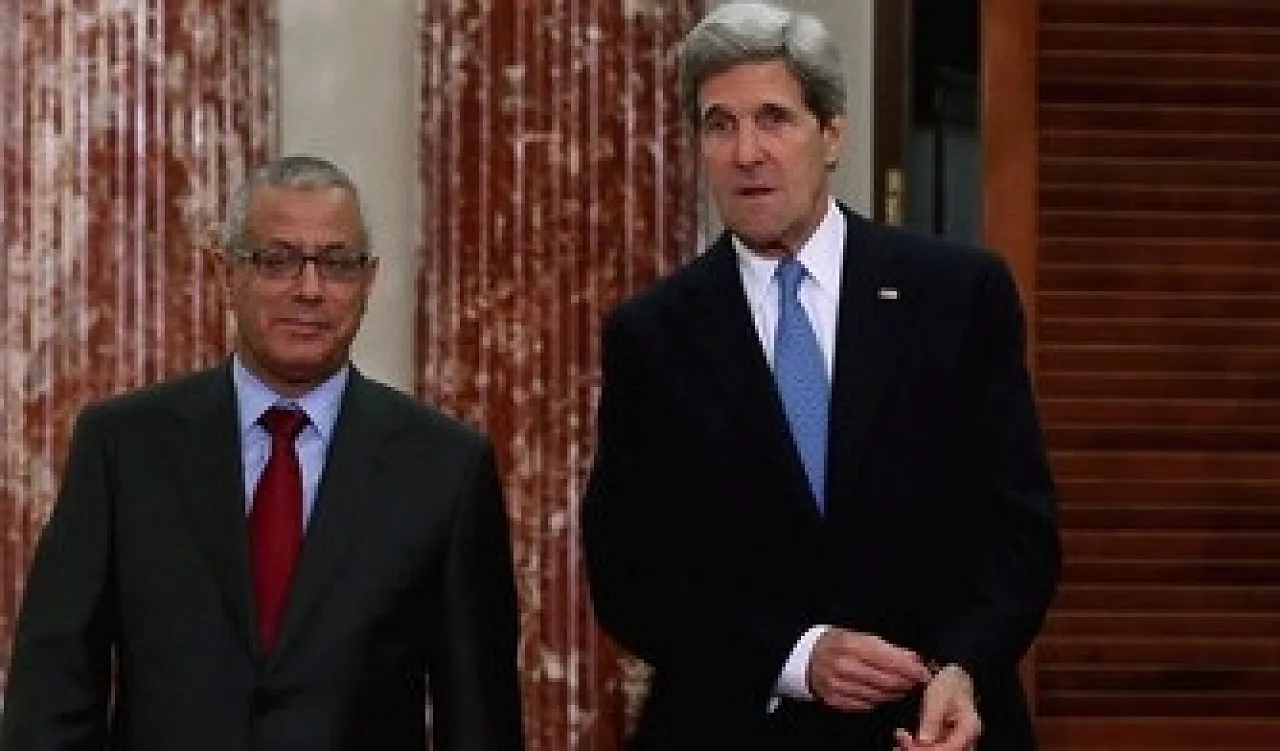 Zeidan and Kerry in Washington this March