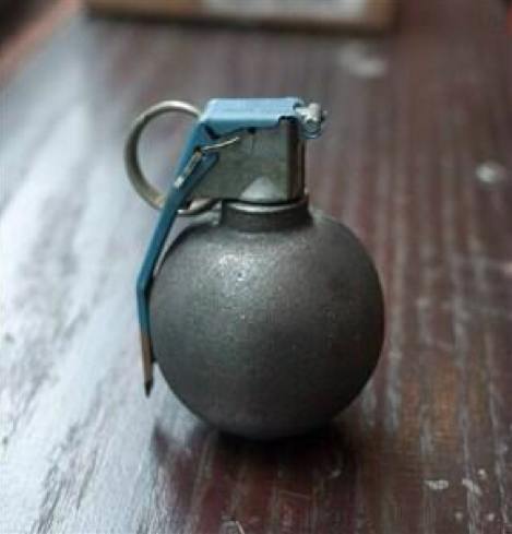 The grenade found in the congresswoman's bag