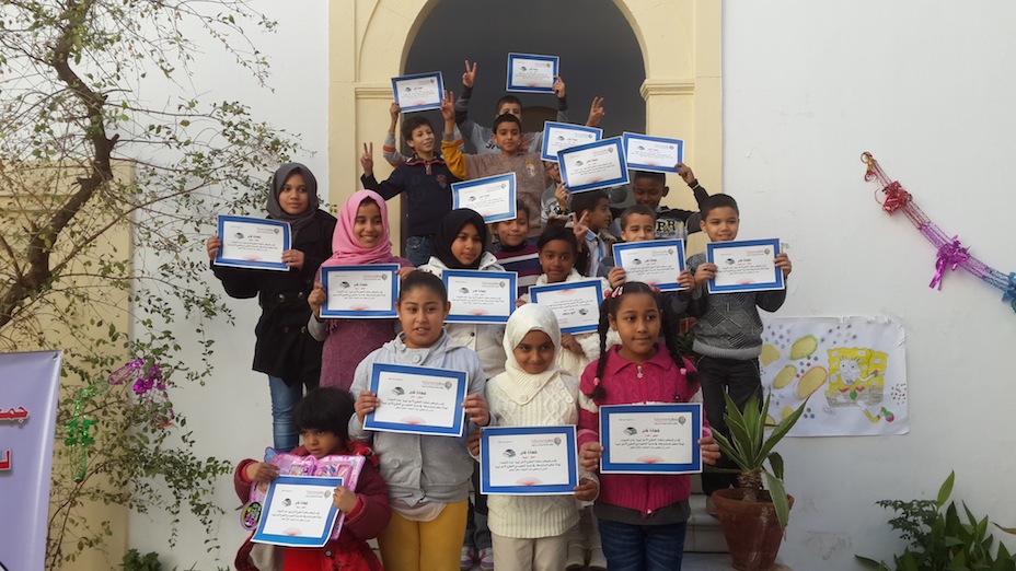 Tripoli Old City children given special class certificates